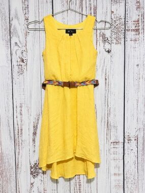 roast with brown gravy ranch and italian dressing Marlice Silk Midi Dress in Butter Yellow main image 1